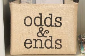 Odds and ends