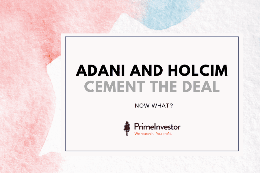 Adani and Holcim cement the deal – now what?