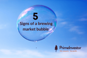 5 signs of a brewing market bubble