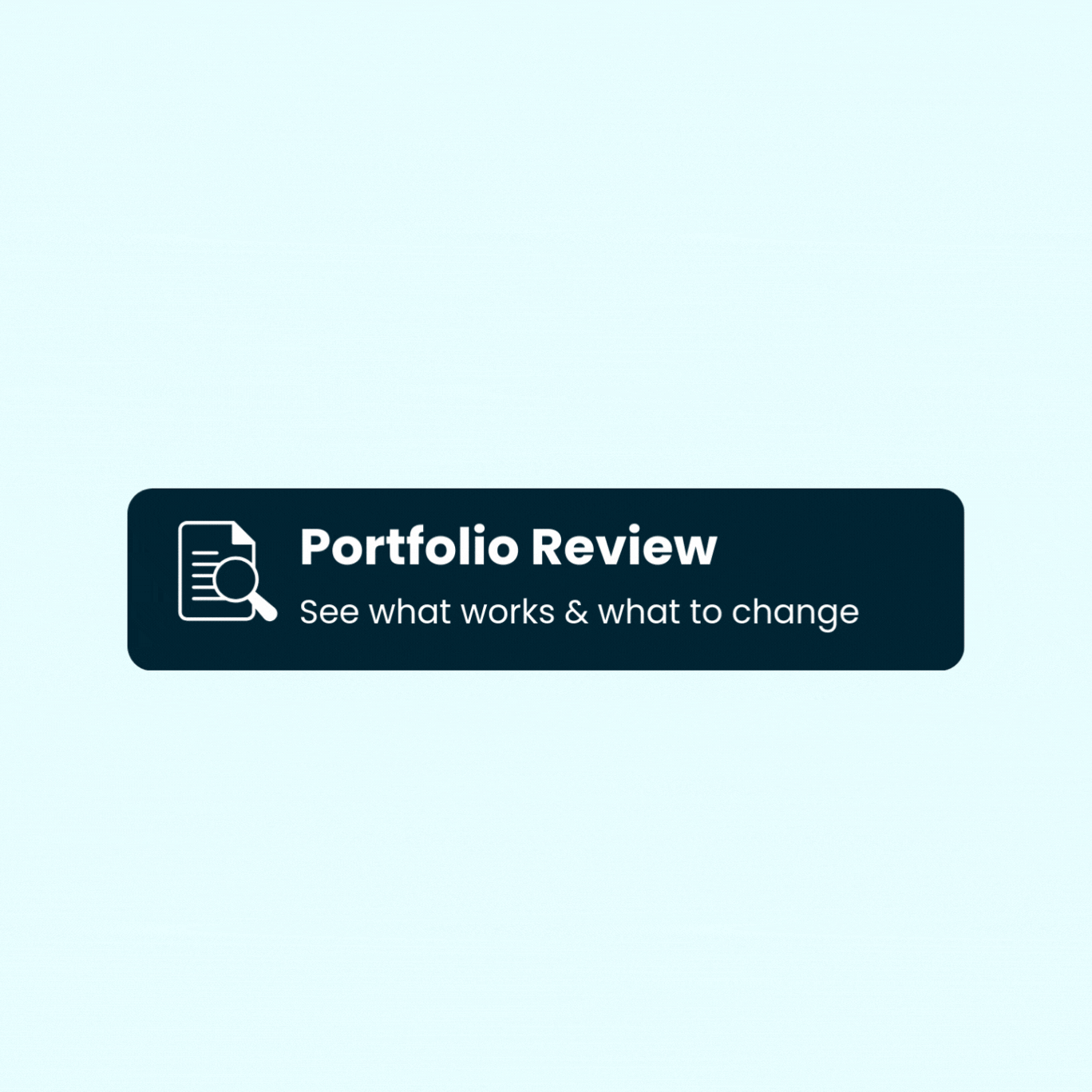 Portfolio Review GIF