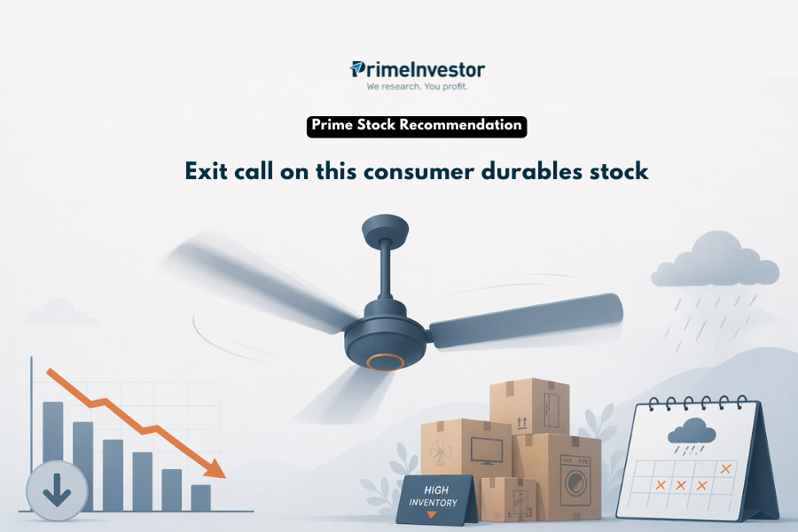 Prime Stock Recommendation Exit call on this consumer durables stock